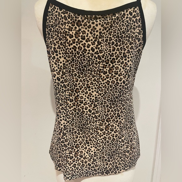 Leopard Print knit tank top - Picture 2 of 9